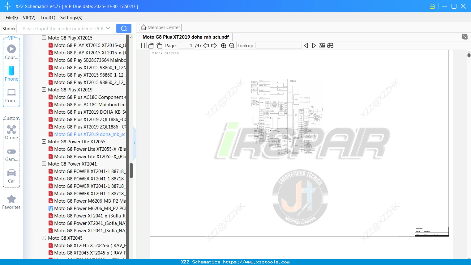 Motorola Moto G8 Plus XT2019 Doha_mb_sch